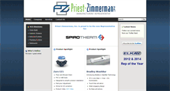 Desktop Screenshot of priestzim.com